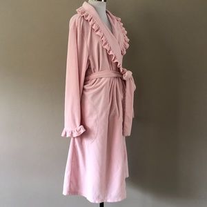 ADONNA Robe XXL Pink Wrap Kimono